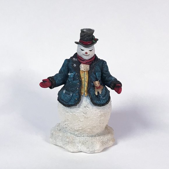 Lang And Wise Collectibles "Percy” Snowman Figurine 2001 First Edition #1 - Picture 2 of 10